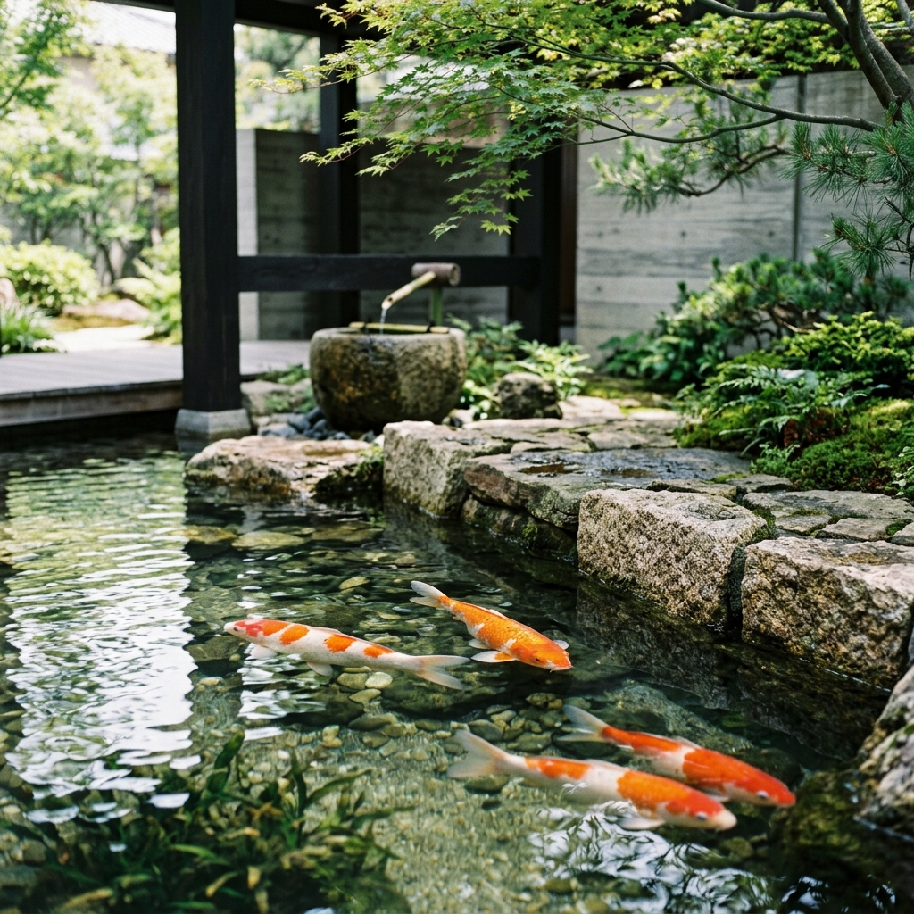 Пруды с карпами